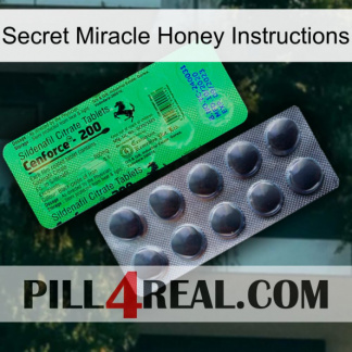 Secret Miracle Honey Instructions new04